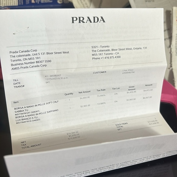 6️⃣0️⃣0️⃣0️⃣ Brand new authentic Prada bag - Picture 7 of 7
